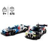 LEGO Coches de Carreras BMW M4 GT3 y BMW M Hybrid V8, Juegos de construcción Juego de construcción, 9 año(s), Plástico, 676 pieza(s), 789 g