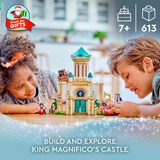 LEGO Disney Princess Castillo del Rey Magnifico, Juegos de construcción Juego de construcción, 7 año(s), Plástico, 613 pieza(s), 1,02 kg
