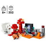 LEGO La Emboscada en el Portal del Nether, Juegos de construcción Juego de construcción, 8 año(s), Plástico, 352 pieza(s), 559 g