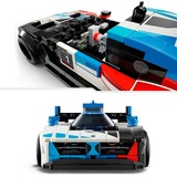 LEGO Speed Champions Coches de Carreras BMW M4 GT3 y BMW M Hybrid V8, Juegos de construcción Juego de construcción, 9 año(s), Plástico, 676 pieza(s), 789 g