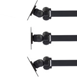 Lindy Soporte de pared articulado para LCD, Portátil negro