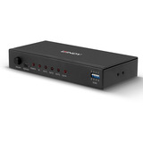 Lindy Splitter HDMI 4K de 4 puertos negro