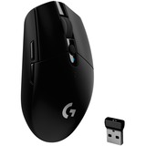 Logitech G305 ratón mano derecha RF Wireless + Bluetooth Óptico 12000 DPI, Ratones para gaming negro, mano derecha, Óptico, RF Wireless + Bluetooth, 12000 DPI, 400 pps, Negro