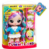 MGA Entertainment Yummiland Large Doll + Lipgloss Pet- Rainbow (Skyler Rainbow Belt), Muñecos Muñeca grande, Femenino, 4 año(s), Niño/niña, 250 mm, Multicolor