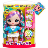 MGA Entertainment Yummiland Large Doll + Lipgloss Pet- Rainbow (Skyler Rainbow Belt), Muñecos Muñeca grande, Femenino, 4 año(s), Niño/niña, 250 mm, Multicolor
