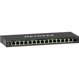 Netgear GS316EPP Gestionado Gigabit Ethernet (10/100/1000) Energía sobre Ethernet (PoE) Negro, Interruptor/Conmutador negro, Gestionado, Gigabit Ethernet (10/100/1000), Bidireccional completo (Full duplex), Energía sobre Ethernet (PoE)