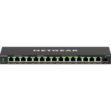 Netgear GS316EPP Gestionado Gigabit Ethernet (10/100/1000) Energía sobre Ethernet (PoE) Negro, Interruptor/Conmutador negro, Gestionado, Gigabit Ethernet (10/100/1000), Bidireccional completo (Full duplex), Energía sobre Ethernet (PoE)