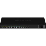 Netgear GSM4212P Gestionado L2/L3 Gigabit Ethernet (10/100/1000) Energía sobre Ethernet (PoE) 1U Negro, Interruptor/Conmutador Gestionado, L2/L3, Gigabit Ethernet (10/100/1000), Energía sobre Ethernet (PoE), Montaje en rack, 1U