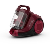 Rowenta Swift Power RO2933 aspiradora Aspiradora cilíndrica 750 W Sin bolsa, Aspiradora de suelo rojo, 750 W, Aspiradora cilíndrica, Sin bolsa, Ciclónico, 77 dB, Negro, Borgoña