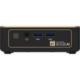 SAPPHIRE EDGE AI 340, Barebone negro/Dorado