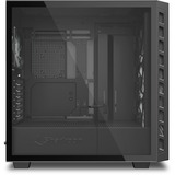 Sharkoon Rebel C80G RGB , Cajas de torre negro