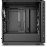 Sharkoon Rebel C80G RGB , Cajas de torre negro