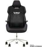 Thermaltake ARGENT E700 Silla para videojuegos de PC Negro, Asientos de juego negro, Silla para videojuegos de PC, 150 kg, 170 cm, 190 cm, Plata, Aluminio