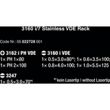 Wera 3160 i/7 Juego de destornilladores Kraftform Plus, acero inoxidable + soporte rojo/Azul