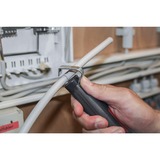 Wiha Herramienta de pelado, con cuchilla giratoria automática, Herramienta de pelado / decapado negro/Rojo