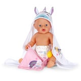 ZAPF Creation BABY born Hooded Towel Set, Accesorios para muñecas BABY born Hooded Towel Set, Conjunto de baño para muñecas, 3 año(s)