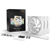 be quiet! Light Wings White 120mm PWM Triple Pack, Ventilador blanco