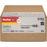 fischer Sistema de montaje de separación TherMax II 16/250 M12 R (10), Pasador 
