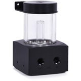 Alphacool Depósito de compensación Core 100 Aurora D5/VPP Acetal/Acrílico, Depósito de expansión negro