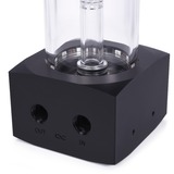 Alphacool Depósito de compensación Core 100 Aurora D5/VPP Acetal/Acrílico, Depósito de expansión negro