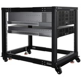 Alphacool Rack de servidor de marco abierto ES 19", Rack, caja de servidor negro