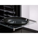 Bosch HEZ617000 bandeja para hornear pizza antracita, Bandeja redonda para pizza, Negro, Acero, 35,7 cm