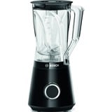Bosch Serie 4 MMB6141B licuadora 1,5 L Batidora de vaso 1200 W Negro, Batidora depie negro, Batidora de vaso, 1,5 L, Función de impulso, Picahielos, 1 m, 1200 W