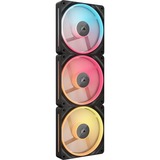 Corsair iCUE LINK LX120-R RGB Reverse, Ventilador negro