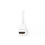 Digitus Cable adaptador mini DisplayPort > HDMI, Full HD blanco