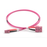 Digitus Cable de parche LWL, dúplex, conector LC > SC, multimodo OM4 violeta claro
