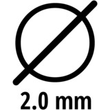 EINHELL 3436652 accesorio para cortaborde y desbrozadora Bobina de hilo para desbrozadora, Hilo de Mackie Bobina de hilo para desbrozadora, Gris, 15 m, 1 pieza(s), 80 g, 100 mm