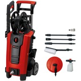EINHELL TC-HP 140 Limpiadora de alta presión o Hidrolimpiadora Vertical Eléctrico 420 l/h, Hidrolimpiadora de alta presión rojo/Negro, Vertical, Eléctrico, 5 m, 1,2 L, 420 l/h, 140 bar
