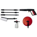EINHELL TC-HP 140 Limpiadora de alta presión o Hidrolimpiadora Vertical Eléctrico 420 l/h, Hidrolimpiadora de alta presión rojo/Negro, Vertical, Eléctrico, 5 m, 1,2 L, 420 l/h, 140 bar