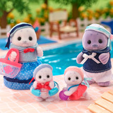 EPOCH Sylvanian Families - Familia de Focas, Juegos de construcción 
