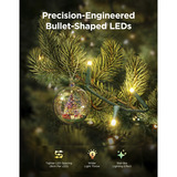 Govee Luces de cadena brillantes de Navidad, Luces de cuerda 