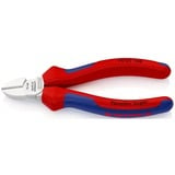 KNIPEX 70 05 140, Alicates de corte rojo/Azul