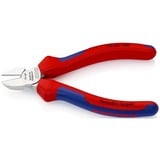 KNIPEX 70 05 140, Alicates de corte rojo/Azul