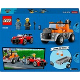 LEGO Camión Grúa y Reparación del Deportivo, Juegos de construcción Juego de construcción, 4 año(s), Plástico, 101 pieza(s), 366 g