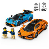 LEGO Lamborghini Revuelto y Huracán STO, Juegos de construcción Juego de construcción, 10 año(s), Plástico, 607 pieza(s), 692 g