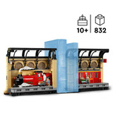 LEGO Rincón entre Libros: Expreso de Hogwarts™, Juegos de construcción Juego de construcción, 10 año(s), Plástico, 832 pieza(s), 1,4 kg