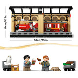 LEGO Rincón entre Libros: Expreso de Hogwarts™, Juegos de construcción Juego de construcción, 10 año(s), Plástico, 832 pieza(s), 1,4 kg