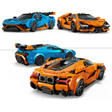 LEGO Speed Champions Lamborghini Revuelto y Huracán STO, Juegos de construcción Juego de construcción, 10 año(s), Plástico, 607 pieza(s), 692 g