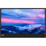 Lenovo L15 Monitor, Monitor LED negro, 39,6 cm (15.6"), 1920 x 1080 Pixeles, Full HD, LED, 14 ms, Negro, Gris