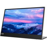 Lenovo L15 Monitor, Monitor LED negro, 39,6 cm (15.6"), 1920 x 1080 Pixeles, Full HD, LED, 14 ms, Negro, Gris