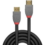 Lindy 36964 cable HDMI 3 m HDMI tipo A (Estándar) Negro, Gris negro, 3 m, HDMI tipo A (Estándar), HDMI tipo A (Estándar), 4096 x 2160 Pixeles, 18 Gbit/s, Negro, Gris