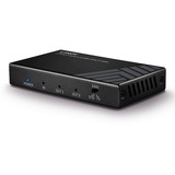 Lindy 38235 divisor de video HDMI 2x HDMI, Splitter HDMI negro, HDMI, 2x HDMI, 3840 x 2160 Pixeles, Negro, Metal, CE, FCC, RoHS, REACH, California Proposition 65
