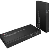 Lindy 38349 extensor audio/video Transmisor y receptor de señales AV Negro, Alargador de HDMI negro, 3840 x 2160 Pixeles, Transmisor y receptor de señales AV, 70 m, Alámbrico, Negro, HDCP
