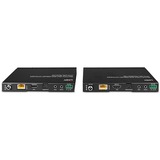 Lindy 38349 extensor audio/video Transmisor y receptor de señales AV Negro, Alargador de HDMI negro, 3840 x 2160 Pixeles, Transmisor y receptor de señales AV, 70 m, Alámbrico, Negro, HDCP