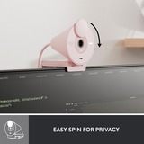 Logitech Brio 300, Webcam rosa