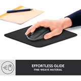 Logitech Mouse Pad - Studio Series Grafito, Alfombrilla de ratón negro, Grafito, Monocromo, Nylon, Poliéster, Caucho, Base antiderrapante